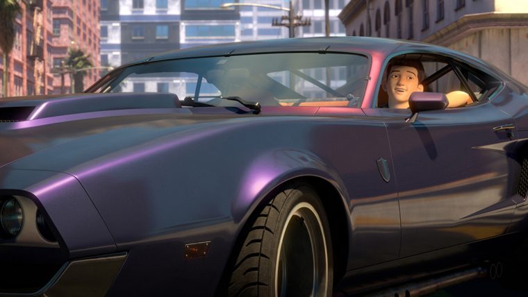 Fast & Furious : Les Premières Images De La Série Animée avec La Voiture De Course Dessin Animé