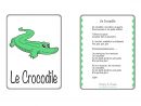 Fiche Comptine - Les Crocodiles - Ninette Et Claude serapportantà Photo De Crocodile A Imprimer