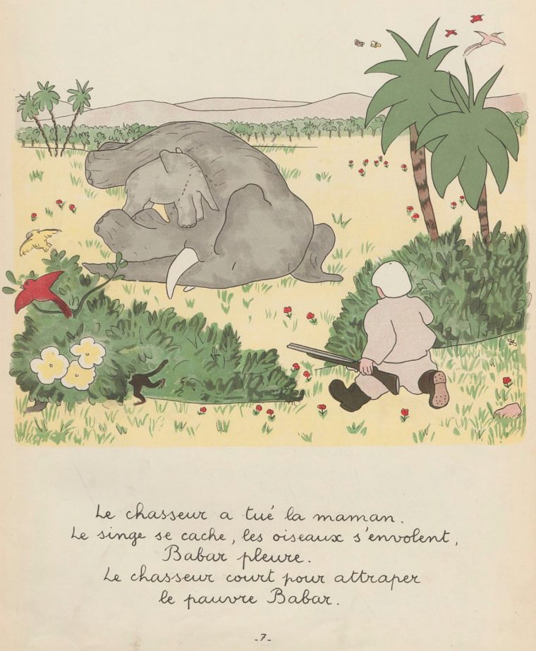 File:brunhoff – Histoire De Babar, Le Petit Éléphant (1931 concernant Singe De Babar