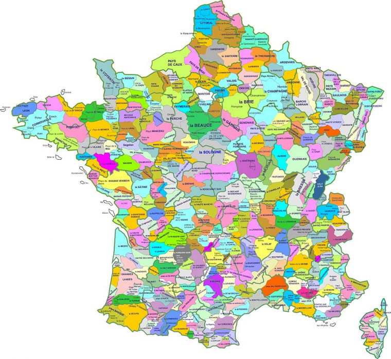 File:carte Region Naturelle – Wikimedia Commons intérieur Imprimer Une Carte De France