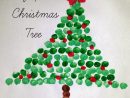 Fingerprint Christmas Tree Craft For Kids | Bricolage De destiné Bricolage De Noel Pour Maternelle