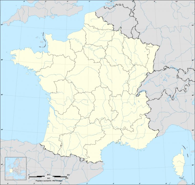 Fond De Carte De France Des Regions Avec Fleuves concernant Carte De France Avec Département À Imprimer