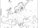 Fond De Carte Vierge Avec Les Pays Et Les Capitales De L pour Carte Europe Avec Capitales