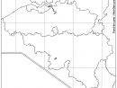 Fond De Carte Vierge Des Régions De La Belgique (Parallèles concernant Carte Des Régions Vierge