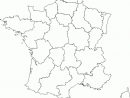 Fonds De Carte De France - Carte-Monde à Carte Des Régions Vierge