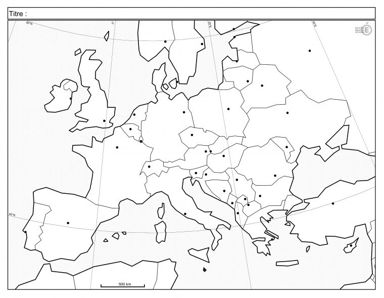 Fonds De Carte – Histoire-Géographie – Éduscol avec Union Européenne Carte Vierge