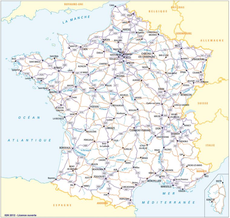 Fonds De Cartes | Éducation à Imprimer Une Carte De France