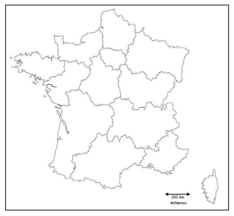 Fonds De Cartes France dedans Carte Des Régions Vierge Fonds De Cartes France dedans Carte Des Régions Vierge