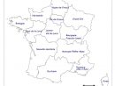 Fonds De Cartes France serapportantà Carte Des Régions Vierge