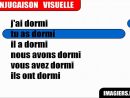 French Verb Conjugation = Dormir = Passé Composé - avec Dormir Au Présent De L Indicatif