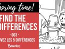 Game - Find The 5 Differences - Spring Time! Jeu Trouvez Les 5 Différences  C'est Le Printemps ! /03 avec Les 5 Differences