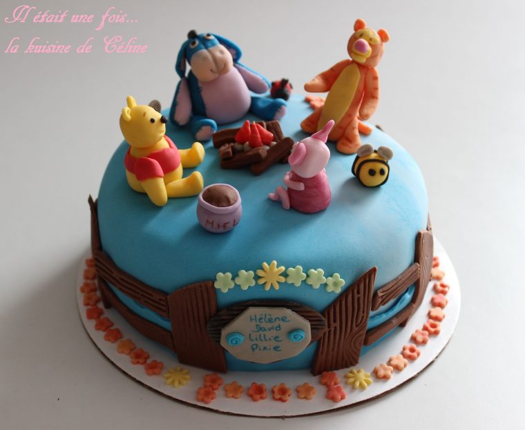 Gateau Winnie L'ourson Et Ses Amis – Winnie The Pooh Cake à Gateau Anniversaire Winnie L Ourson