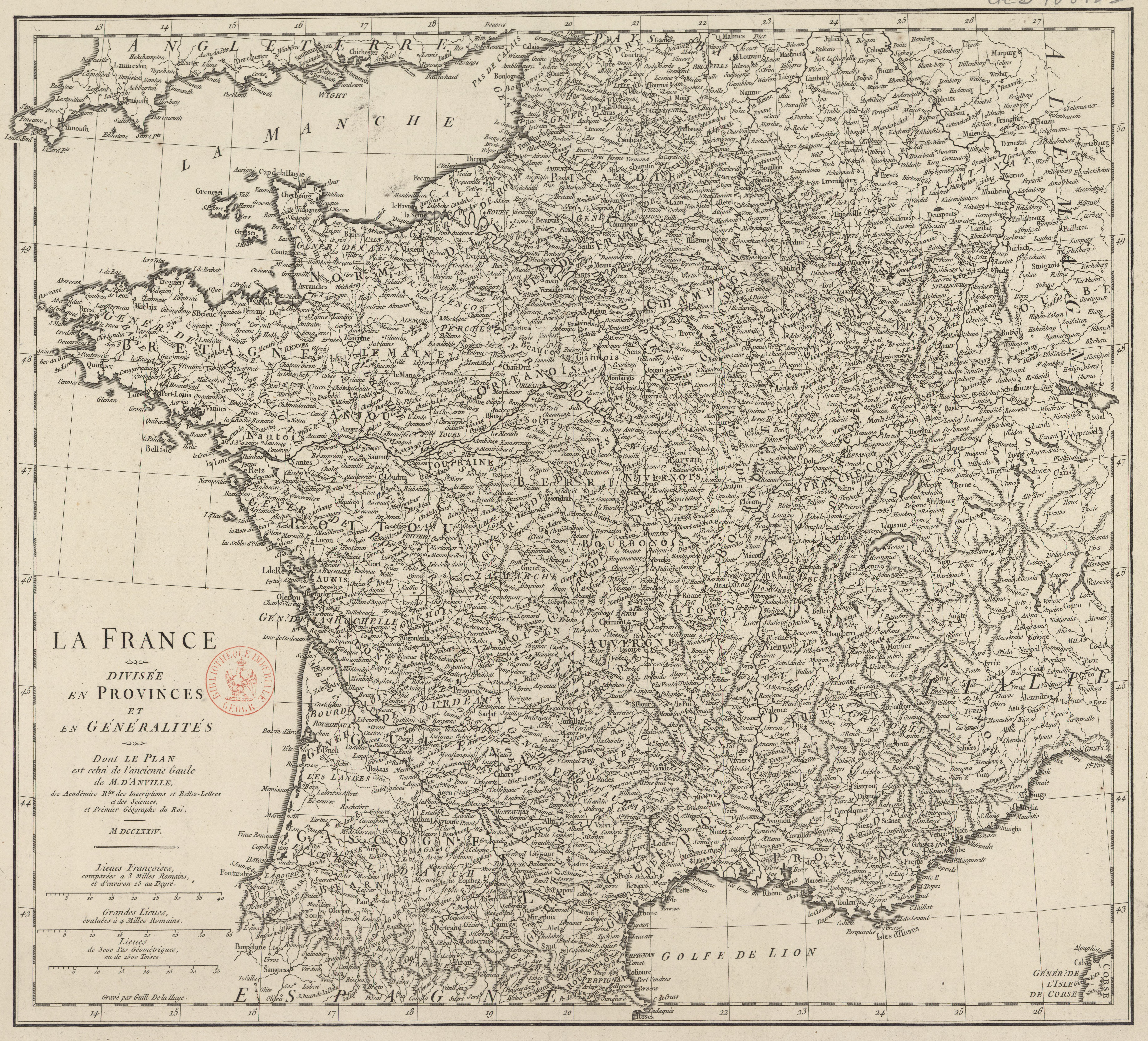 Généralité (France) — Wikipédia pour Carte Anciennes Provinces Françaises