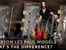 Gibson Les Paul Standard Vs Studio Vs Traditional And More: 5 Lps Explained  | Reverb encequiconcerne Les 5 Differences