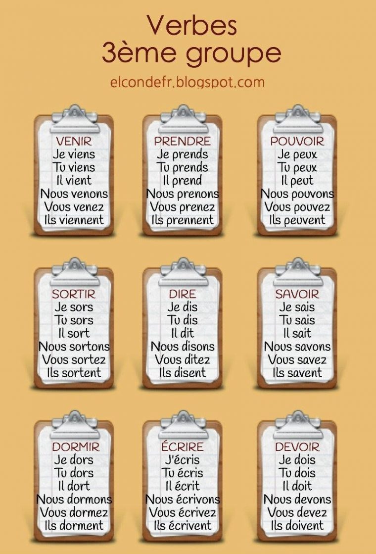 Grammaire" | French Expressions, Grammaire Et Verbes Irréguliers pour Dormir Au Présent De L Indicatif