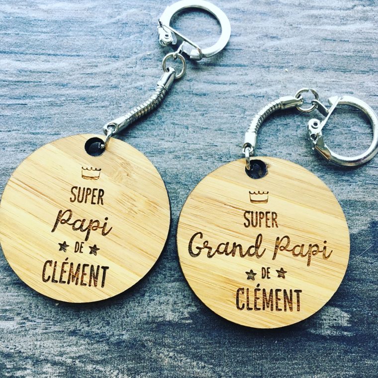 Gravure Et Découpe Laser Pour Un Porte Clefs Personnalisé dedans Porte Clef Pour Ne Pas Perdre Ses Clefs