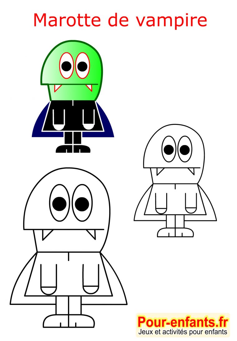 Halloween Bricolage Enfant Fabrication Marionnette Marotte serapportantà Halloween Ce2