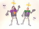 Halloween} Diy Les Squelettes Articulés! dedans Squelette A Imprimer