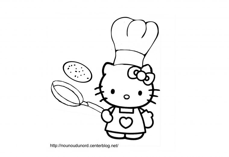 Hello Kitty #163 (Dessins Animés) – Coloriages À Imprimer dedans Coloriage Février
