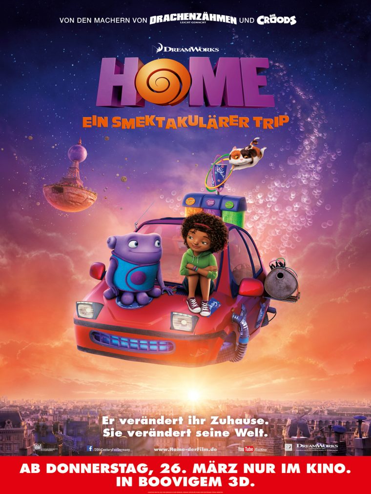 Home – Ein Smektakulärer Trip – Film 2015 – Filmstarts.de dedans Film D Animation Dreamworks