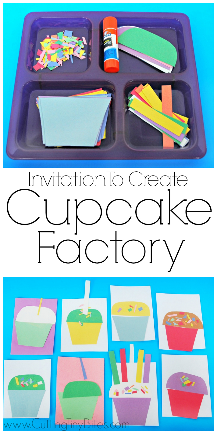 Invitation To Create: Cupcake Factory | Boîtes D'activités dedans Atelier Bricolage Maternelle