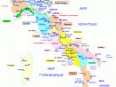 Italie - Carte Des Provinces serapportantà Carte Anciennes Provinces Françaises
