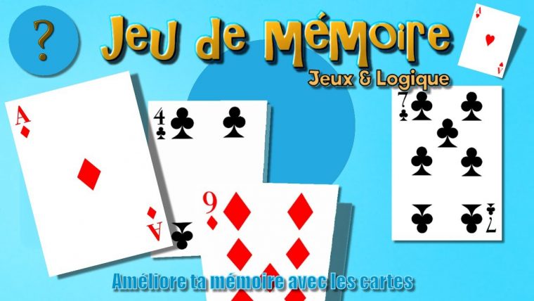 Jeu De Mémoire | Améliore Ta Mémoire Avec Les Cartes | Jeu Gratuit | Jeux &  Logique à Jeu De Memoire Gratuit