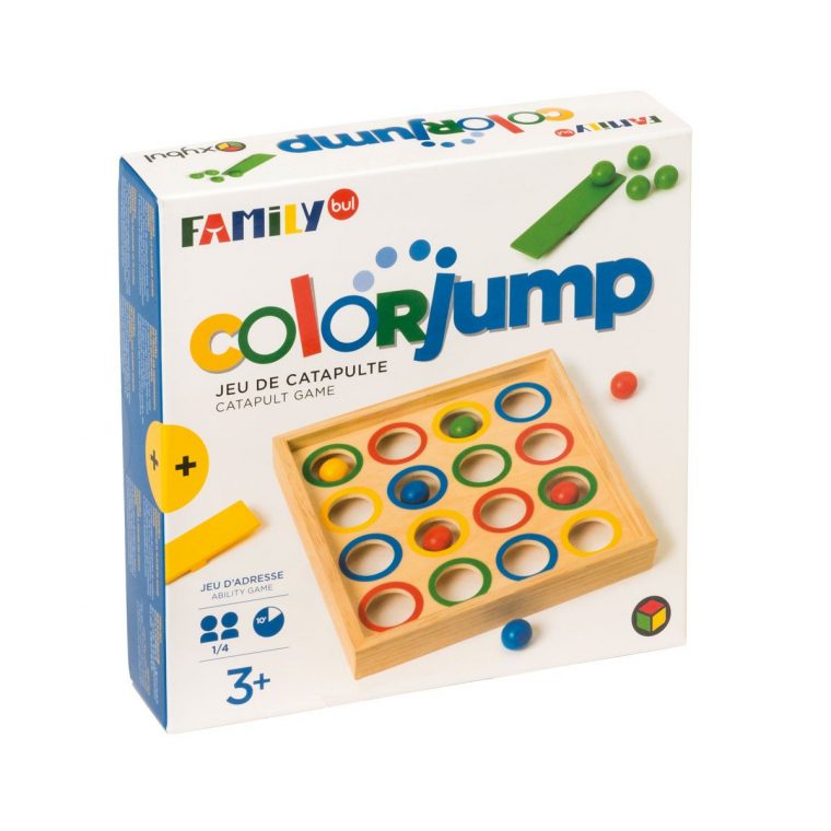 Jeu De Société Colorjump Familybul Création Oxybul | Oyuncak serapportantà Jeux Pour Enfant De 3 Ans
