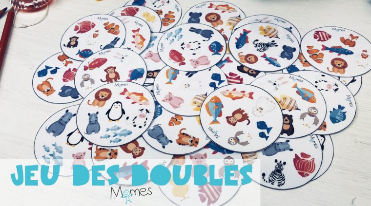 Jeu Des Doubles À Imprimer – Momes pour Jeux De Maternelle À Imprimer