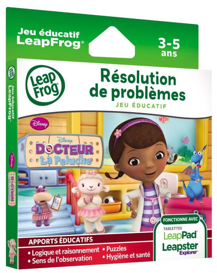 Jeu Éducatif Leappad / Leapster : Docteur La Peluche destiné Jeux Educatif 3 Ans
