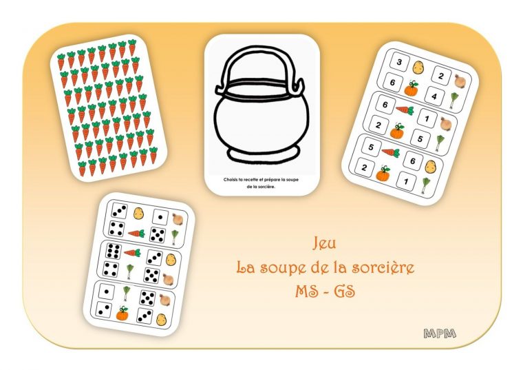 Jeu Numérique – La Soupe De La Sorcière Ms-Gs | Activité à La Sorciere Tambouille