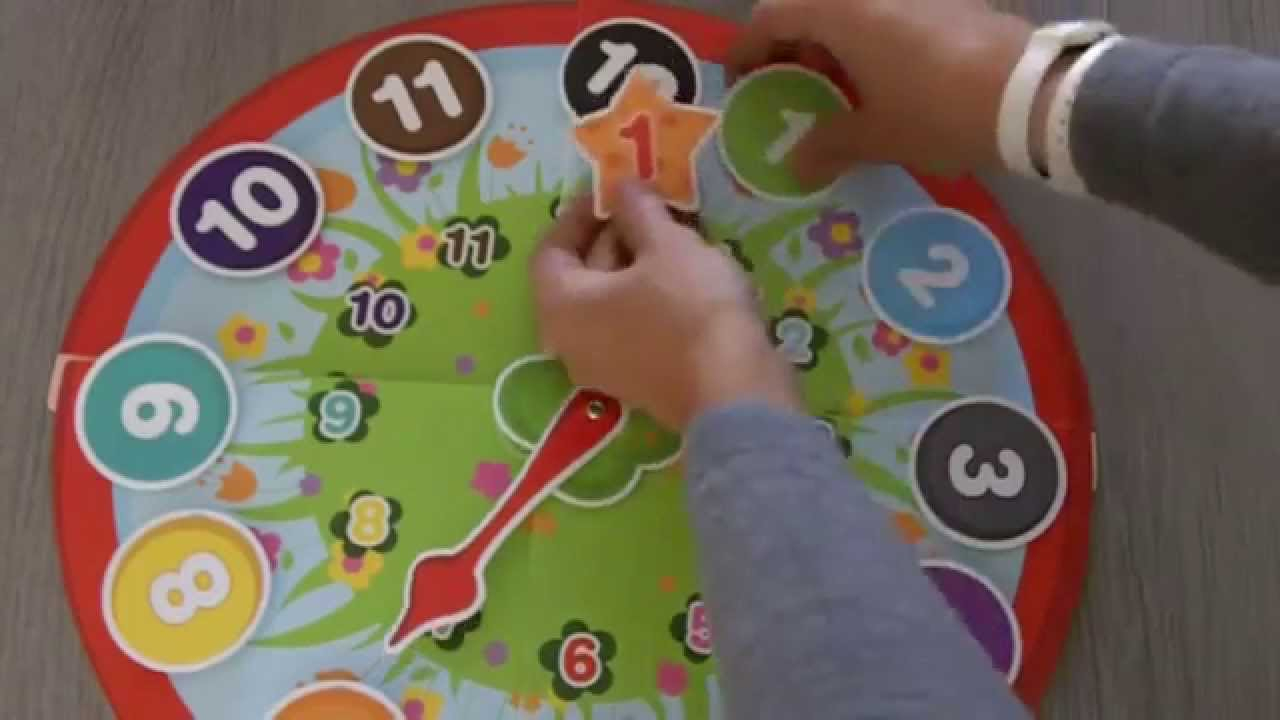 Jeu Pour Apprendre L'heure À Un Enfant Dès 3 Ans avec Jeux Pour Bebe Gratuit
