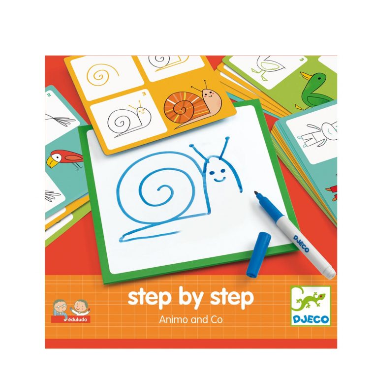 Jeux De Dessin Step By Step Les Animaux à Apprendre Les Animaux Pour Bebe