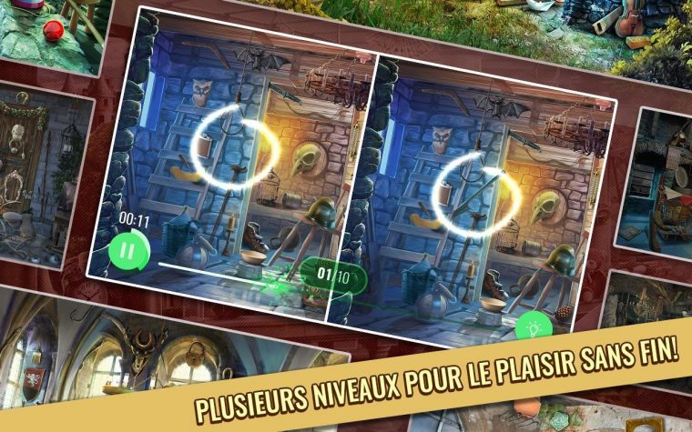 Jeux Des Differences Gratuit – Château Enchanté Pour Android pour Jeux Des Differences Gratuit