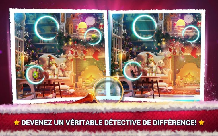 Jeux Des Différences Noël – Jeux Des Erreurs Pour Android destiné Jeux De Différence