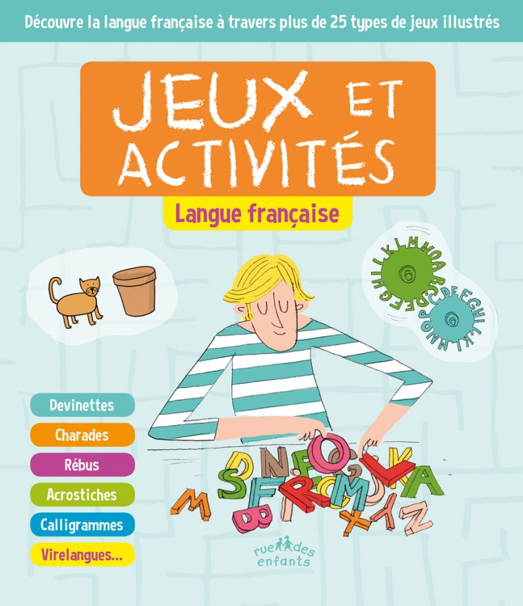 Jeux Et Activités : Langue Française – Langues – Catalogue encequiconcerne Jeux De Rebus