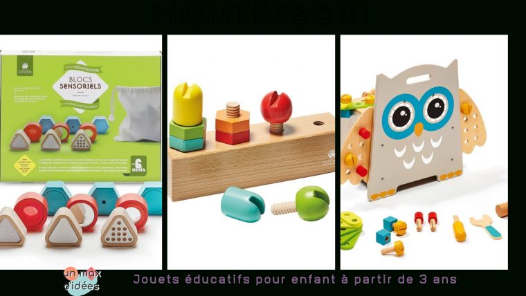 Jeux Montessori Pour Éveiller La Curiosité Des Enfants – Un avec Jeux Educatif 4 Ans
