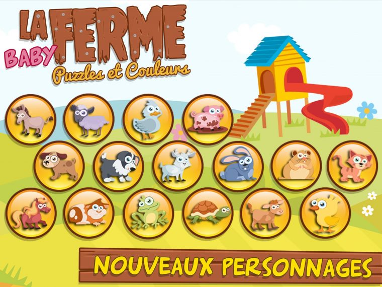 Jeux Pour Enfants Et Bebe 3+ Ans Gratuit: Ferme Pour Android encequiconcerne Jeux Enfant 3 Ans Gratuit