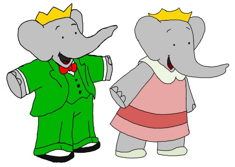 King Babar And Queen Celeste – Kids By Kingleonlionheart concernant Singe De Babar