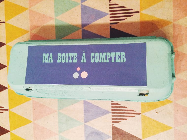 La Boîte À Compter ♢Diy Et Printable♢ – Milk And Fabric pour Boite À Compter