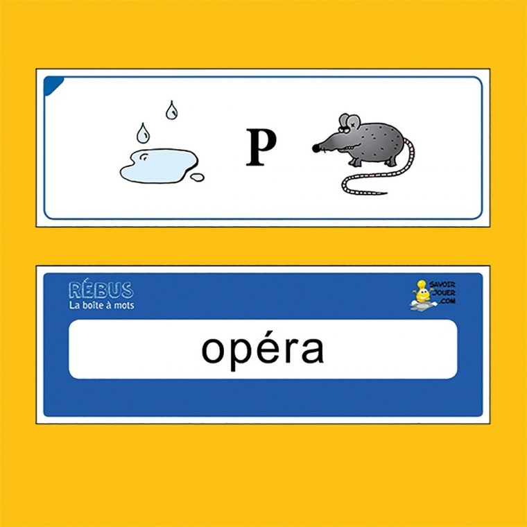 La Boîte À Mots: Rébus destiné Jeux De Rebus