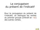 La Conjugaison Du Présent De L'indicatif - Презентация Онлайн destiné Dormir Au Présent De L Indicatif