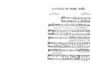 La Fille Du Père Noël (Partition - Sheet Music) - The Strombolis concernant Musique Du Père Noël