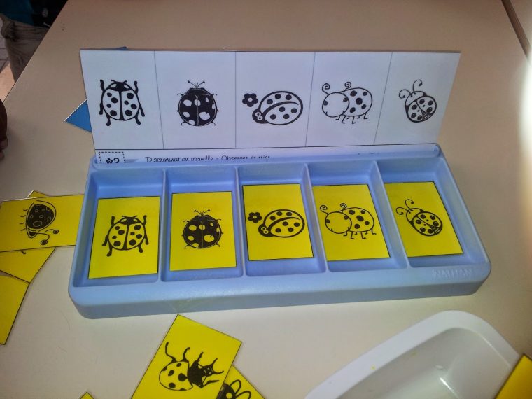 La Maternelle De Laurène: Fiches Boites À Compter avec Boite À Compter