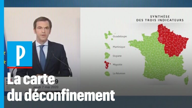 La Nouvelle Carte Du Déconfinement : "quatre Régions En Rouge, Dont  L’Île-De-France" encequiconcerne Nouvelle Carte Des Régions De France