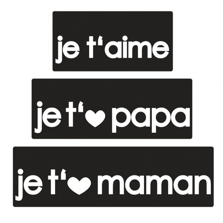 Labels Je T'aime+Je..papa+Je..maman dedans Texte Maman Je T Aime