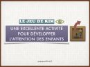 Le Jeu De Kim : Une Excellente Activité Pour Développer L intérieur Jeux De Concentration À Imprimer