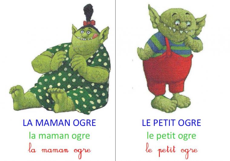 Le Petit Ogre Veut Aller À L'école – Le Partage, C'est encequiconcerne Le Petit Ogre Qui Voulait Apprendre À Lire