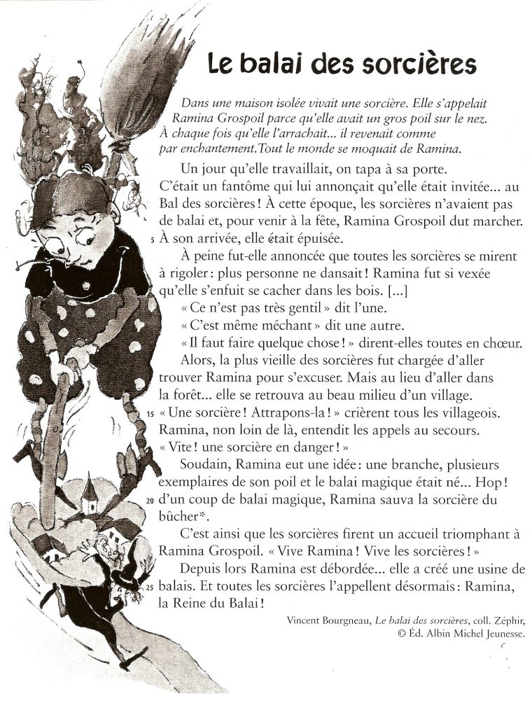 Lecture Ce1 ♢ Album : La Sorcière Tambouille ~ Cartable D à La Sorciere Tambouille