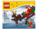 Lego Saisonnier 40059 Pas Cher, Le Traîneau Du Père Noël intérieur Image De Traineau Du Pere Noel